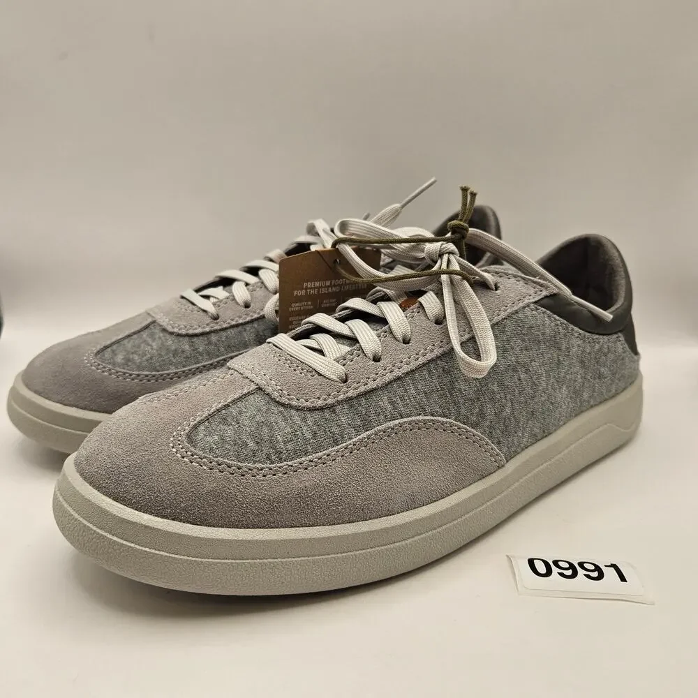 OLUKAI MEN'S 9 PULIKI 10528 POI CHARCOAL MSRP $140 NWOB